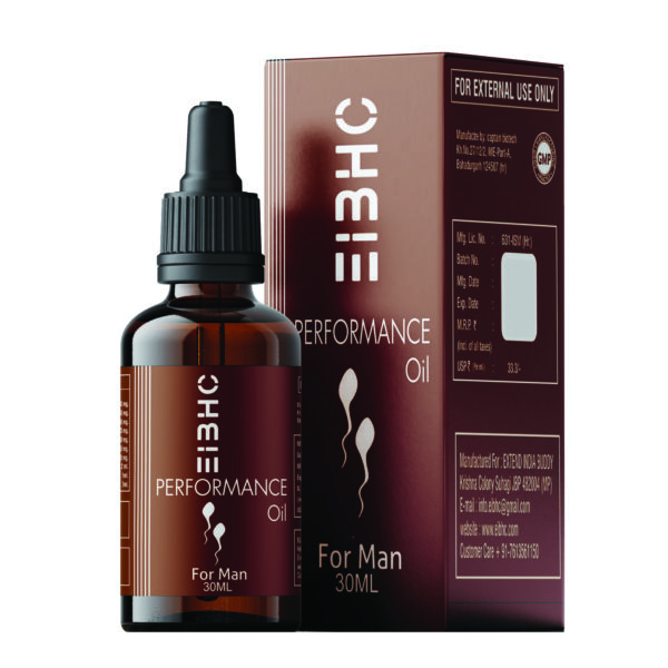 EIBHC Herbal Men’s Vitality Massage Oil 30 ML – External Wellness & Comfort Support Oil